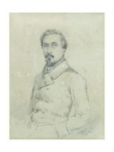 COGNIET Leon 1794-1880,Portrait de Monsieur de Saint Arnaud,1853,Delorme-Collin-Bocage FR 2009-03-04