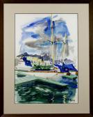 Cohen Lois Elaine Green 1919-2012,Boats/The Quarry,Clars Auction Gallery US 2017-09-16