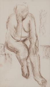 COHEN Yvonne Frankel 1914-2004,Seated Model,Leonard Joel AU 2019-10-09