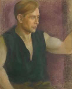 COHN SAUL Sylvia 1937,Portrait of A Man,Rachel Davis US 2023-06-03