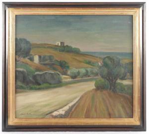 COHNEN Carl 1887-1976,Italienische Landschaft,Von Zengen DE 2017-03-17