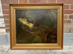 COIGNARD Louis 1812-1883,Rochers dans la forêt de Fontainebleau,Osenat FR 2023-04-29