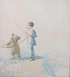 COLAÇO Jorge 1868-1942,Political Cartoon,1912,Lacy Scott & Knight GB 2020-09-11