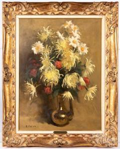 COLAO Rudolph 1927-2014,Floral still life,Pook & Pook US 2021-07-28