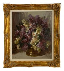 COLAO Rudolph 1927-2014,Lilacs and Daisies,Hindman US 2022-10-31