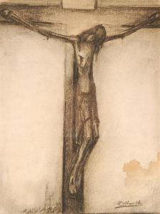 COLBRANDT Oscar 1879-1959,Christ en croix,Brussels Art Auction BE 2020-02-04