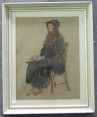 COLBY Philippa Isabel,Isabel 
a portrait of a lady sitting,Simon Chorley Art & Antiques 2011-04-14