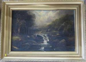 COLE A.H 1800-1900,river scene,19th century,Serrell Philip GB 2022-07-21