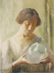 COLE Alphaeus Philemon 1876-1989,The Iridescent Vase,1927,Sotheby's GB 2023-06-12
