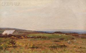 COLE Chisholm 1871-1902,Seaside Pasture with Sheep,Skinner US 2013-02-01