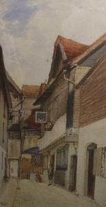 COLE Edwin F 1800-1800,street scenes,1886,Halls GB 2019-10-02