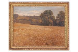 COLE George Vicat 1833-1893,Cornfield,Dawson's Auctioneers GB 2023-12-15