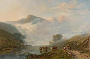 COLE George Vicat 1833-1893,Early Morning on the Wye,Christie's GB 2023-07-13