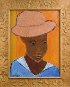COLE Henry 1800-1800,Portrait de jeune garçon au chapeau.,Sadde FR 2014-06-05
