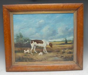 COLE J,Hounds and Pups,20th century,Bamfords Auctioneers and Valuers GB 2020-12-02