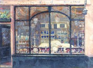 COLE John Vicat 1903-1975,The Antique Shop, Church Walk Kensing,1959,Batemans Auctioneers & Valuers 2022-06-24