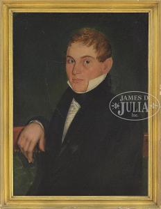 COLE Joseph Greenleaf,PORTRAIT OF CHARLES LEWIS OF CONGIN, MAINE.,1825,James D. Julia 2017-02-10