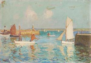 COLEING Tony, Anthony John 1942,Harbour scenes with sailing boats,Dreweatts GB 2014-07-01