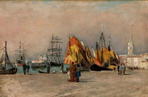 COLEMAN Charles Caryl 1840-1928,Venezia,Barridoff Auctions US 2024-04-13