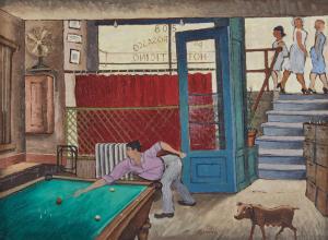 COLEMAN Glen O 1897-1932,Angelo's Place,20th Century,Sotheby's GB 2024-03-05