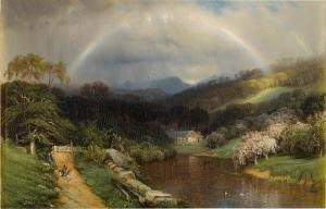 COLEMAN SAMUEL,Landscape with Rainbow,Sotheby's GB 2017-08-17