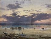 COLEMAN William Stephen 1829-1904,Sunset on the Shoreline,1999,David Duggleby Limited GB 2023-04-22