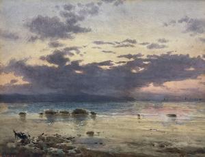 COLEMAN William Stephen 1829-1904,Sunset on the Shoreline,1999,David Duggleby Limited GB 2023-06-16
