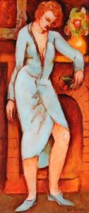 COLEMAN William 1922-1993,The Blue Dressing Gown,Elder Fine Art AU 2023-09-03