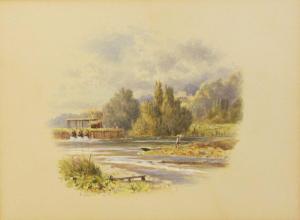 COLERIDGE Frederick G 1840-1925,The Weir,David Duggleby Limited GB 2016-09-09
