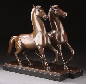 COLETTI JOSEPH ARTHUR 1898-1973,Propylaean Horses,Jackson's US 2009-06-23