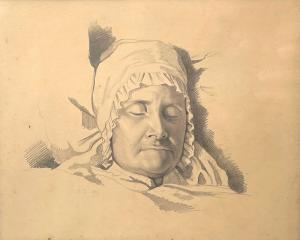 COLIN Alexandre Marie,Portrait mortuaire de Madame Louise Antoinette Mar,Neret-Minet 2022-06-17