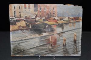 COLIN Maximilian 1862-1893,Barche in riva alla spiaggia,Cambi IT 2009-09-29