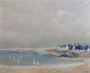 COLIN michel 1934,Plage de Pentrez,John Nicholson GB 2017-12-20