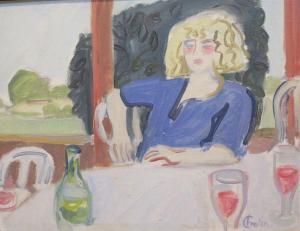 COLIN Micheline 1925-2017," A table ",Conan-Auclair FR 2019-07-03