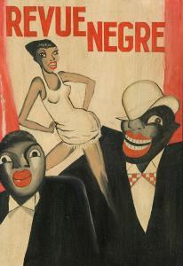 COLIN Paul 1892-1985,Revue Negre, a Preliminary Study for the Poster,Barridoff Auctions 2024-04-13
