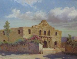 COLISTA MURRAY DOWLING 1881-1968,The Alamo-San Antonio, Texas,O'Gallerie US 2007-10-24