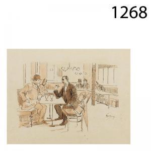 COLL I PI Antoni 1857-1942,Interior de café,1895,Lamas Bolaño ES 2015-05-12