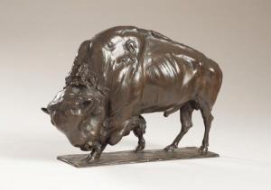 COLLARD Georges 1881-1961,Bison,1925,De Vuyst BE 2020-03-07