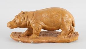COLLARD Georges 1881-1961,Hippopotame,Horta BE 2018-02-26