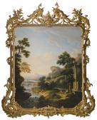 COLLEVAUX Isaac 1743-1763,AN ITALIANATE LANDSCAPE WITH FIGURES IN THE FOREGR,Sotheby's GB 2015-04-28