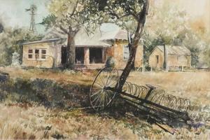 COLLEY James M 1900-1900,View of the Plough and Porch,1992,Simpson Galleries US 2020-02-15