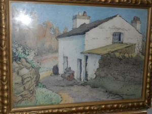COLLIER Alan Caswell 1911-1990,Hugh's Cottage,Cheffins GB 2012-05-03