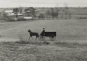 COLLIER John A 1900-1900,Amish Funeral, Lancaster County,1942,Christie's GB 2011-12-19