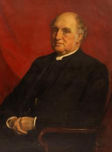 Collier John Maler,Portrait of the Rev Henry Miles,1898,Simon Chorley Art & Antiques 2022-03-22