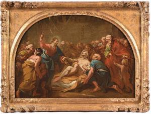 COLLIN DE VERMONT Hyacinthe 1693-1761,Le Christ ressuscitant Lazare,Millon & Associés FR 2022-12-14