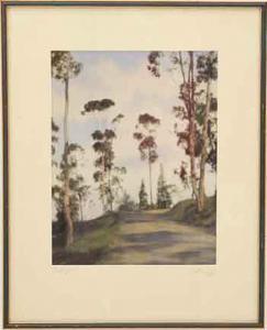 COLLINGE James Walter 1883-1964,LA CUMBRE and EUCALYPTUS,Charlton Hall US 2011-09-10