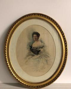COLLINGS Keturah 1862-1948,Portrait de dame,Millon & Associés FR 2019-11-21