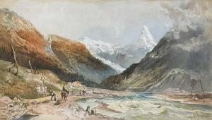 COLLINGWOOD William 1819-1903,The Matterhorn,David Lay GB 2024-01-07