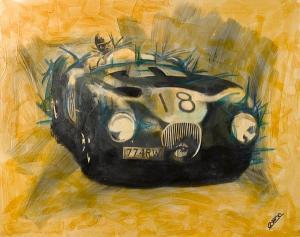 COLLINS Anthony 1944,Collins 'Jaguar Le Mans win 1953',Bonhams GB 2008-08-09