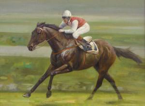 COLLINS Anthony 1944,Race Horse &amp; Jockey,Walker Barnett and Hill GB 2007-06-05